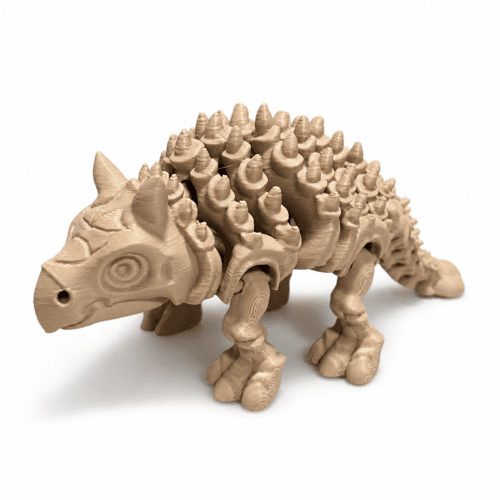 Anquilossauro - Esqueleto de dinossauro