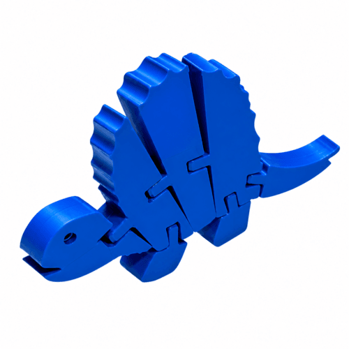 Dinossauro Articulado - Azul