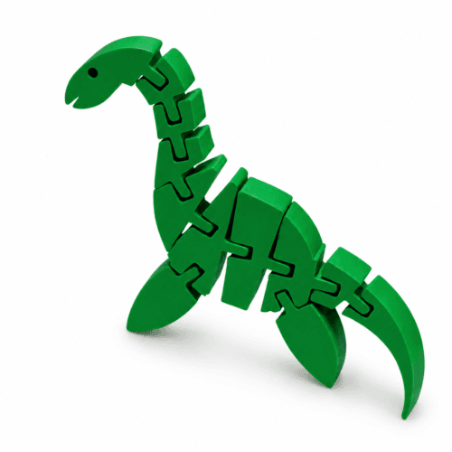 Dinossauro Articulado - Verde