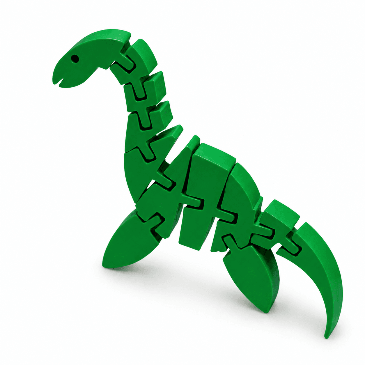 Dinossauro Articulado - Verde